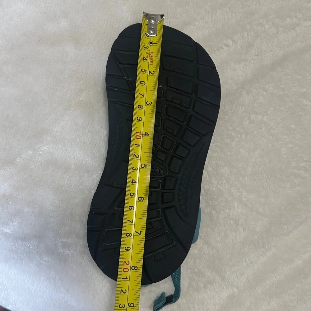 Chaco Kids Sandals Youth 2 Approx Teal Adjustable Sport Hiking Outdoor